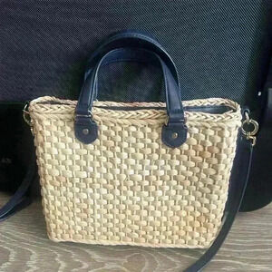 Talbots woven handbag